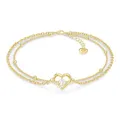 Produktbild: SERASAR Fussketten für Frauen Silber 925 stabil 18 Karat Gold Schmuck Damen Kette Fußkettchen Mädchen Anklet Schmuckbox Geschenk Idee Muttertagsgeschenk Weihnachten