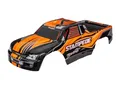 Produktbild: TRAXXAS Karo Stampede (passt auch Stampede VXL) orange, kpl. lackier / TRX3651T