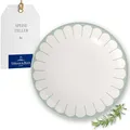 Produktbild: Villeroy & Boch - Fleur vert Speiseteller grün, Spülmaschinenfest, Mikrowellensicher, Porzellanteller für Hauptgerichte, Großer Teller, Geschirr Keramik Stapelbar, Essteller, Premium Porzellan