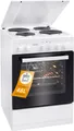 Produktbild: Bomann® Backofen 50cm mit Herd | Elektroherd freistehend 50 cm mit 4 Kochplatten | Standherd mit Ofen 48L | Ober-/Unterhitze | 40°C - 240°C | inkl. Blech & Grillrost | Elektroherd mit Kochfeld EH 561