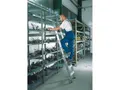 Produktbild: Regalwerk B8-41412 Aluminium Regalleiter Fahrbar, 12 kg