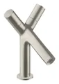 Produktbild: hansgrohe Waschtischarmatur Axor Starck 80 2-Griff mit Zugstangen-Ablaufgarnitur