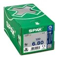Produktbild: SPAX Senkkopf T30 Vollgewinde, 6x80, WIROX, 4CUT, 100 Stk