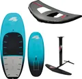 Produktbild: F2 Set Foilboard Comet Team Türkis 90L + Alu Foil 2000 + Wing 4qm