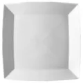 Produktbild: Thomas Loft Platte Servierplatte Quadratisch Flach Porzellan Weiß 27 cm