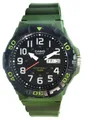 Produktbild: Casio Analog Army Green Resin Band Quarz MRW-210H-3A MRW210H-3 100M Herrenuhr