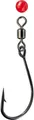 Produktbild: Jenzi Einzelhaken mit Wirbel und Perle #1/0