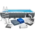 Produktbild: Pool, Blau, Textil, 732x132x366 cm, Freizeit, Pools und Wasserspaß, Pools