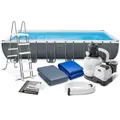 Produktbild: Intex Frame Pool 732x366x132 cm Set mit Sandfilterpumpe 26364
