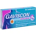 Produktbild: GAVISCON Dual 250mg/106,5mg/187,5mg Kautabletten 16 St PZN 4363716
