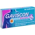 Produktbild: GAVISCON Dual 250mg/106,5mg/187,5mg Kautabletten 16 St. PZN 04363716