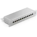 Produktbild: deleyCON CAT 6a Patchpanel Verteilerfeld 12 Port - Desktop 10