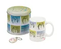 Produktbild: Aufbewahrungsbox Geschenkset John Lennon (Geschenkdose, Tasse, Schlüsselanhänger)