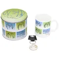 Produktbild: John Lennon Geschenkset - Tasse / Schlüsselanhänger / Metall-Geschenkbox - NEU