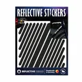 Produktbild: Reflektierendes Aufkleber-Sticker-Set für Fahrrad, Helm, universelles Streifenm