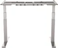 Produktbild: Tischgestell elektr. höhenverst. hgrau 9694001 OHNE Tischplatte