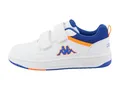 Produktbild: Kappa Sneaker Kinder, Farbe:White-royal-orange, Größe:34