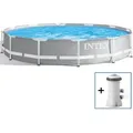 Produktbild: Intex - Frame Pool 366 x 76 cm Komplettset Kinderpool mit Zubehör