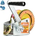 Produktbild: Handseilwinde Seilwinde 10m Hand Winde Bootswinde Handwinde 545kg 1200lbs WK540