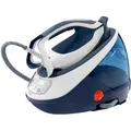 Produktbild: Tefal GV9221 Dampfbügelstation weiß/blau Tropfstopp Vertikal-Dampf-Funktion NEU