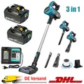 Produktbild: Akku Staubsauger Handstaubsauger für Makita 18V Akku 5.5Ah Batterie & Ladegerät