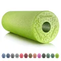 Produktbild: Faszienrolle Standard Mittel-Hart mit Gratis E-Book - Apfel-Grün 45x15cm