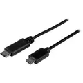 Produktbild: StarTech.com USB 2.0 USB-C auf Micro-B Kabel - 1m - USB C zu Micro B Anschlusskabel - USB-Kabel - 24 pin USB-C (M)