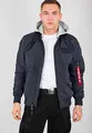 Produktbild: Alpha Industries MA-1 TT Hood Bomberjacke für Herren Rep.Blue