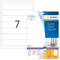 Produktbild: HERMA Ordneretiketten A4 wei? 192x38 mm Papier opak 70 St.