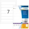 Produktbild: HERMA 8620 Ordneretiketten A4 192x38mm 70 Stück permanent haftend Papier weiß