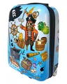 Produktbild: Karry Kinder Kinderkoffer Koffer Reisekoffer Trolley Hartschalen Handgepäck Jungs LED Skater Rollen Pirates Piraten 819