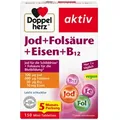 Produktbild: DOPPELHERZ Jod+Folsäure+Eisen+B12 Tabletten 150 St