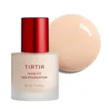 Produktbild: TIRTIR Mask Fit Red Foundationㅣ72 Stunden lang haltbares, hautanpassendes koreanisches Make-up mit Skin-Fit Satin-Finish & breiter Farbauswahl, #17C Porcelain, 1.01 Fl Oz