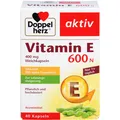Produktbild: DOPPELHERZ Vitamin E 600 N Weichkapseln 40 St.