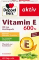 Produktbild: Doppelherz Vitamin E 600 N Weichkapseln pflanzlich hochdosiert 40 Stück