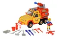 Produktbild: Simba 109251094 - Feuerwehrmann Sam Feuerwehrauto Venus 2.0 mit Figur, Originalsound, Blaulicht, Pfeilschussfunktion, Türen zum Öffnen, Penny Spielfigur, viel Zubehör, 19cm, ab 3 Jahren