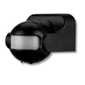 Produktbild: REV Bewegungsmelder aussen - IP44, Leuchtdauer & Helligkeitsempfindlichkeit einstellbar, LED geeignet, Reichweite 12m/180°, vertikal verstellbar, schwarz