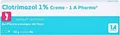 Produktbild: CLOTRIMAZOL 1% Creme-1A Pharma 50 g
