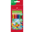 Produktbild: Faber-Castell Schulheft 12 Farbstifte - TRIANGULAR - dreieckig