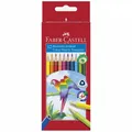 Produktbild: FABER CASTELL Farbstifte dreikant 12 Stück