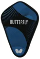 Produktbild: Butterfly Tischtennisschlägerhülle Curve Case I - Schlägerhülle für 1 Schläger und 4 Bälle - schwarz/blau