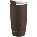 Produktbild: FLSK Edelstahl Thermobecher - Kaffeebecher to go - chocolate - 500 ml