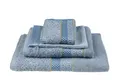 Produktbild: Pip Studio Gästehandtuch Set/3 Soft Zellige Blau/Grau 30X50cm