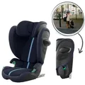 Produktbild: Cybex Solution G2 I-Fix Plus Kindersitz (100-150 cm), Farbe: Moon Black