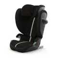 Produktbild: CYBEX Gold Kinder-Autositz Solution G2 Plus, Ab ca. 3 bis 12 Jahre (100 - 150 cm), Max. 50 kg, Für Autos mit und ohne ISOFIX, Moon Black (Schwarz)