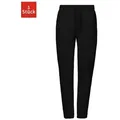 Produktbild: SNOCKS Sporthose Lange Sweatpants für Damen aus Bio-Baumwolle (1-tlg) perfekt für die Couch, bequeme Passform, aus Bio-Baumwolle schwarz XL