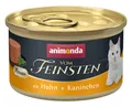 Produktbild: animonda Vom Feinsten Adult mit Huhn + Kaninchen 12x 85g Katzenfutter Nassfutter