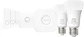 Produktbild: Philips Secure Starter-Set: E27 Lampe A60 2er-Pack 1100 + Kontaktsensoren 3er-Pack weiß + Bewegungsmelder, Set für intelligente Beleuchtung, Bluetooth/Zigbee, Weiß, LED, E27, A60