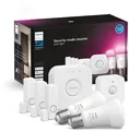 Produktbild: Philips Hue Secure Starter Kit – 3 Kontaktsensoren + Bewegungssensor + 2 LED E27