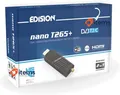 Produktbild: Edision NANO T265+ Terrestrischer Und Kabel HDMI Dongle Empfänger Schwarz DVB-T2